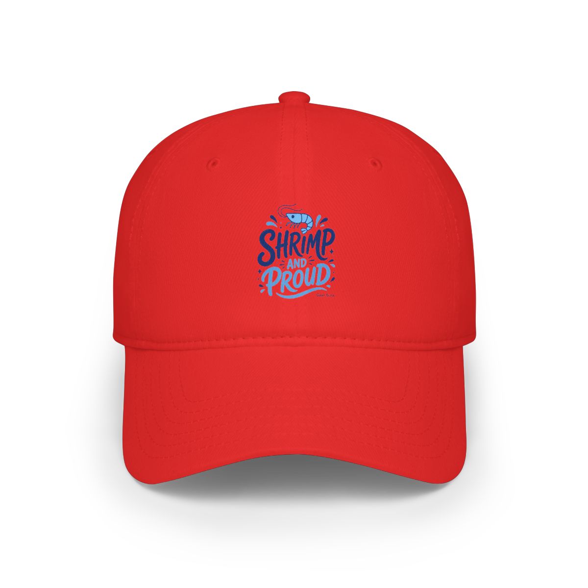 Hololive EN "SHRIMP AND PROUD" Hat - alternate angle 3, merchandise