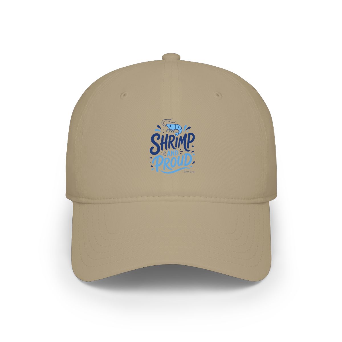Hololive EN "SHRIMP AND PROUD" Hat - alternate angle 5, merchandise