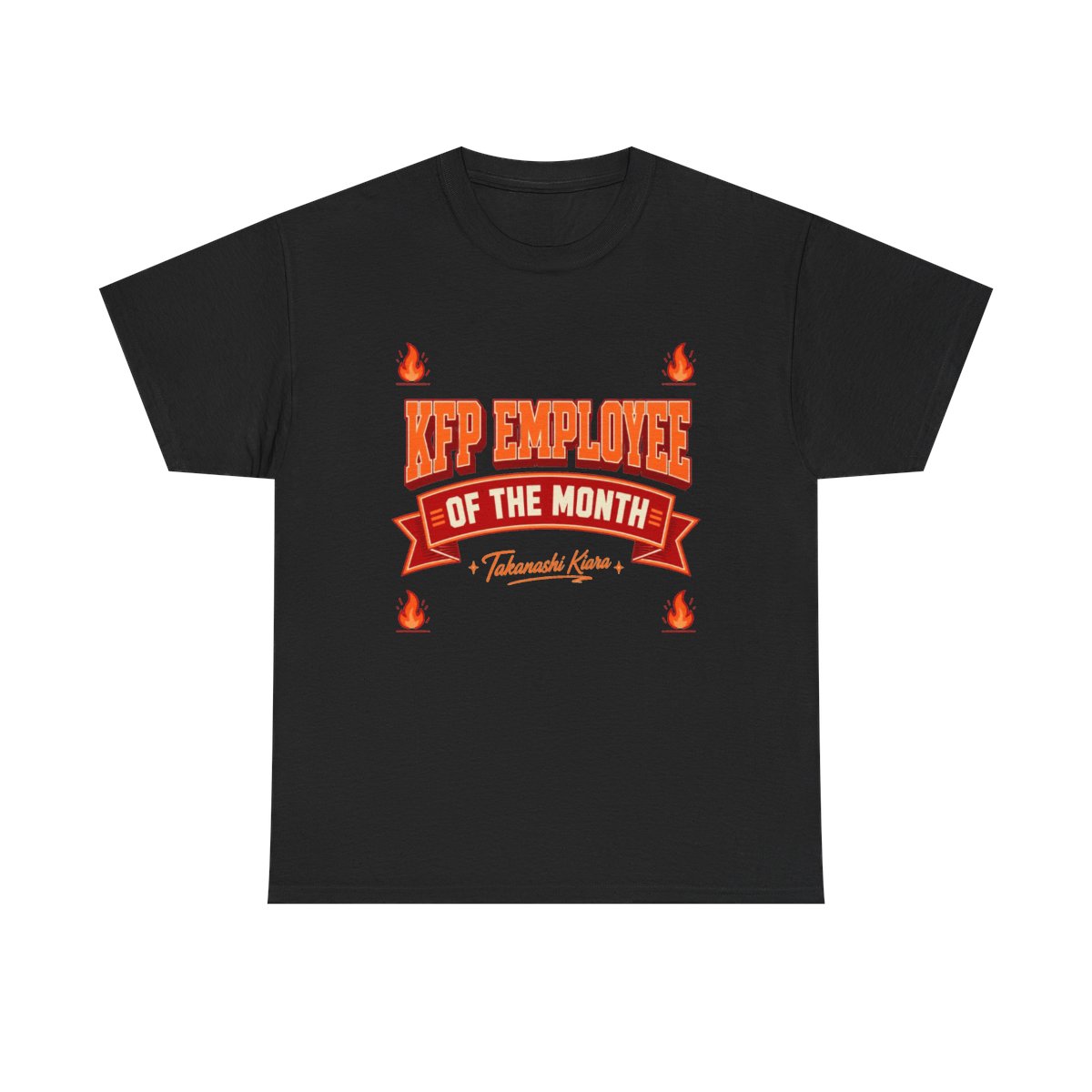 Hololive EN "KFP Employee of the Month" Unisex Tee - alternate angle 3, merchandise