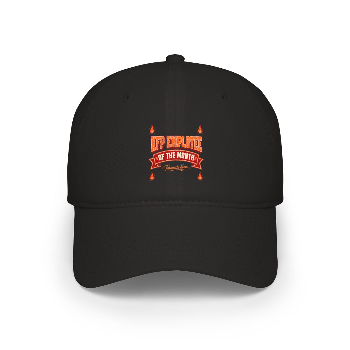 Hololive EN "KFP Employee of the Month" Hat - alternate angle 3, merchandise
