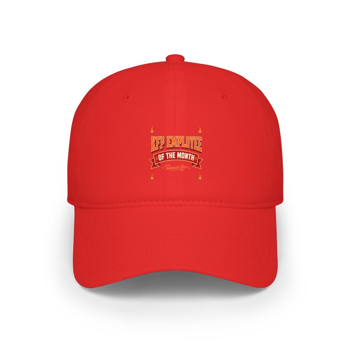 Hololive EN "KFP Employee of the Month" Hat - alternate angle 2, merchandise