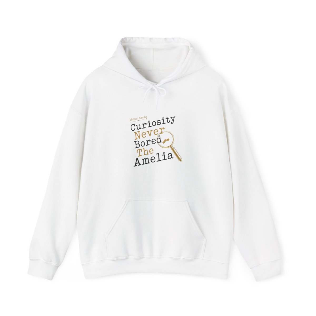 Hololive EN "Curiosity Never Bored The Amelia" Hoodie - Official Hoodies merchandise