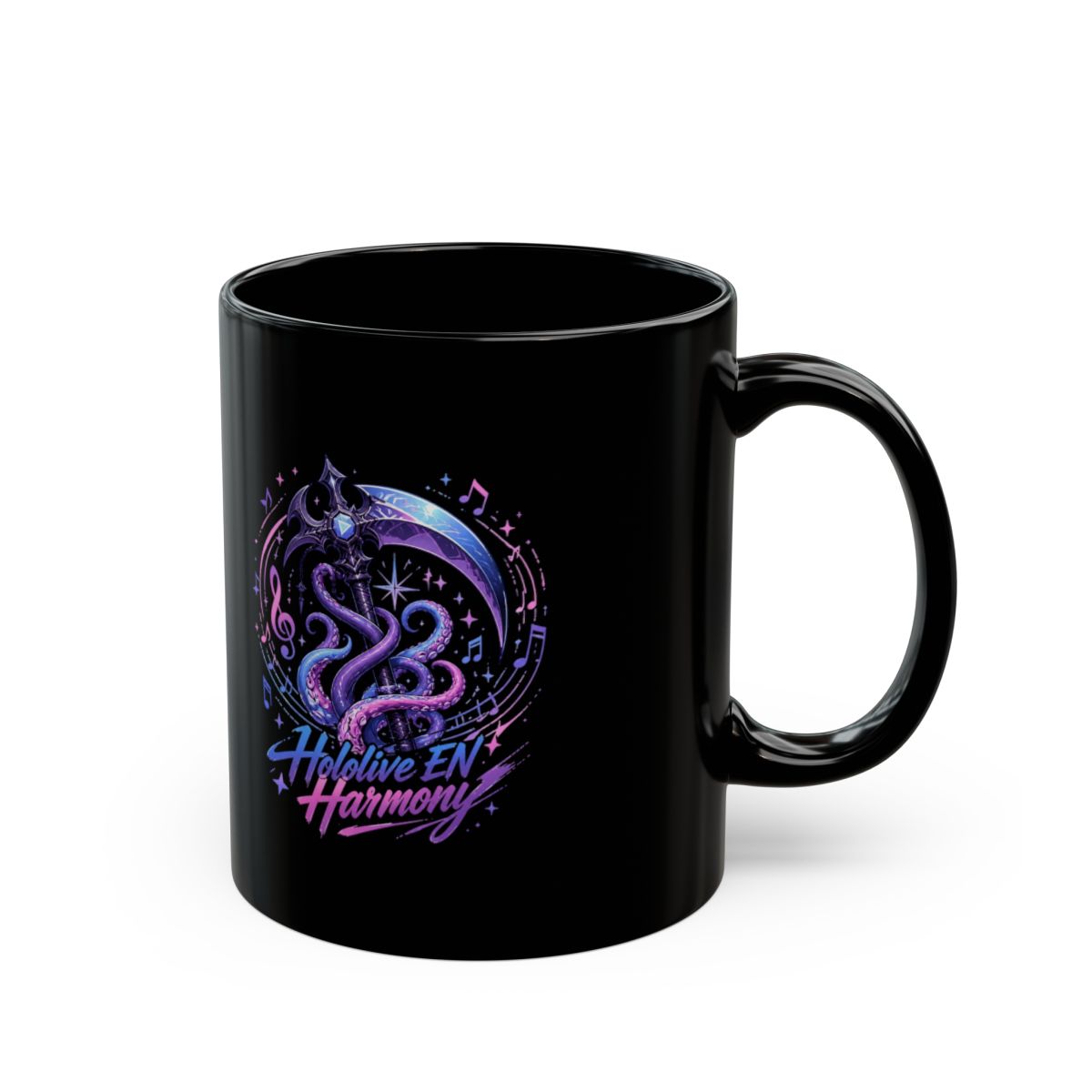 Hololive EN "Hololive EN Harmony" Black Mug - Official Mugs & Drinkware merchandise