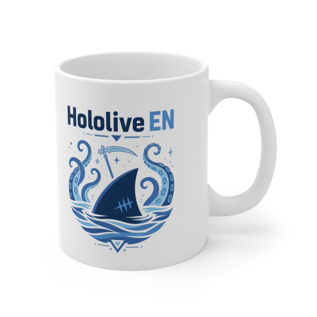 Hololive EN "Hololive EN" White Mug - Official Mugs & Drinkware merchandise