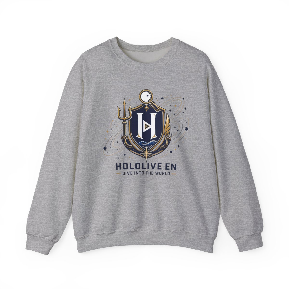 Hololive EN "Hololive EN - Dive into the World" Crewneck - alternate angle 3, merchandise