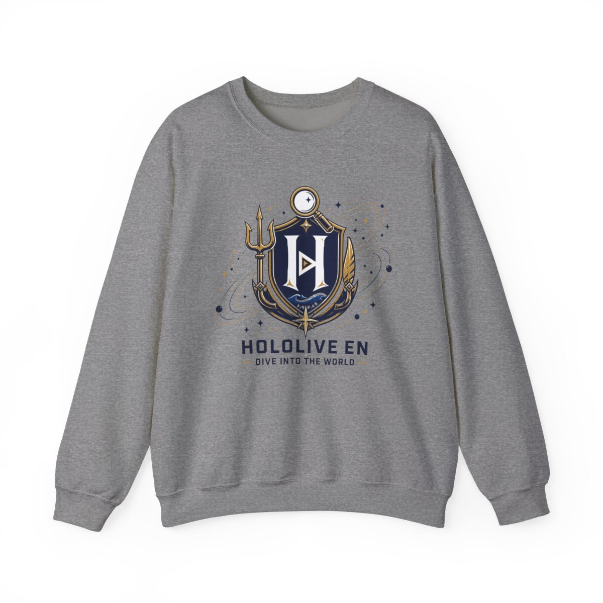 Hololive EN "Hololive EN - Dive into the World" Crewneck - Official Sweatshirts merchandise