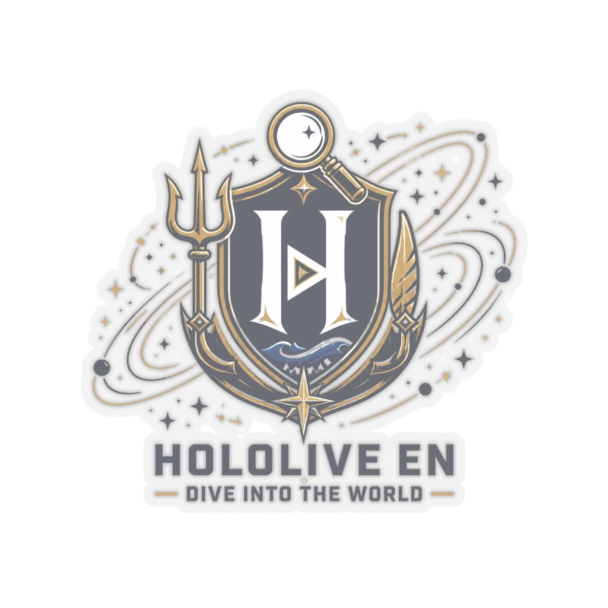 Hololive EN "Hololive EN - Dive into the World" Sticker