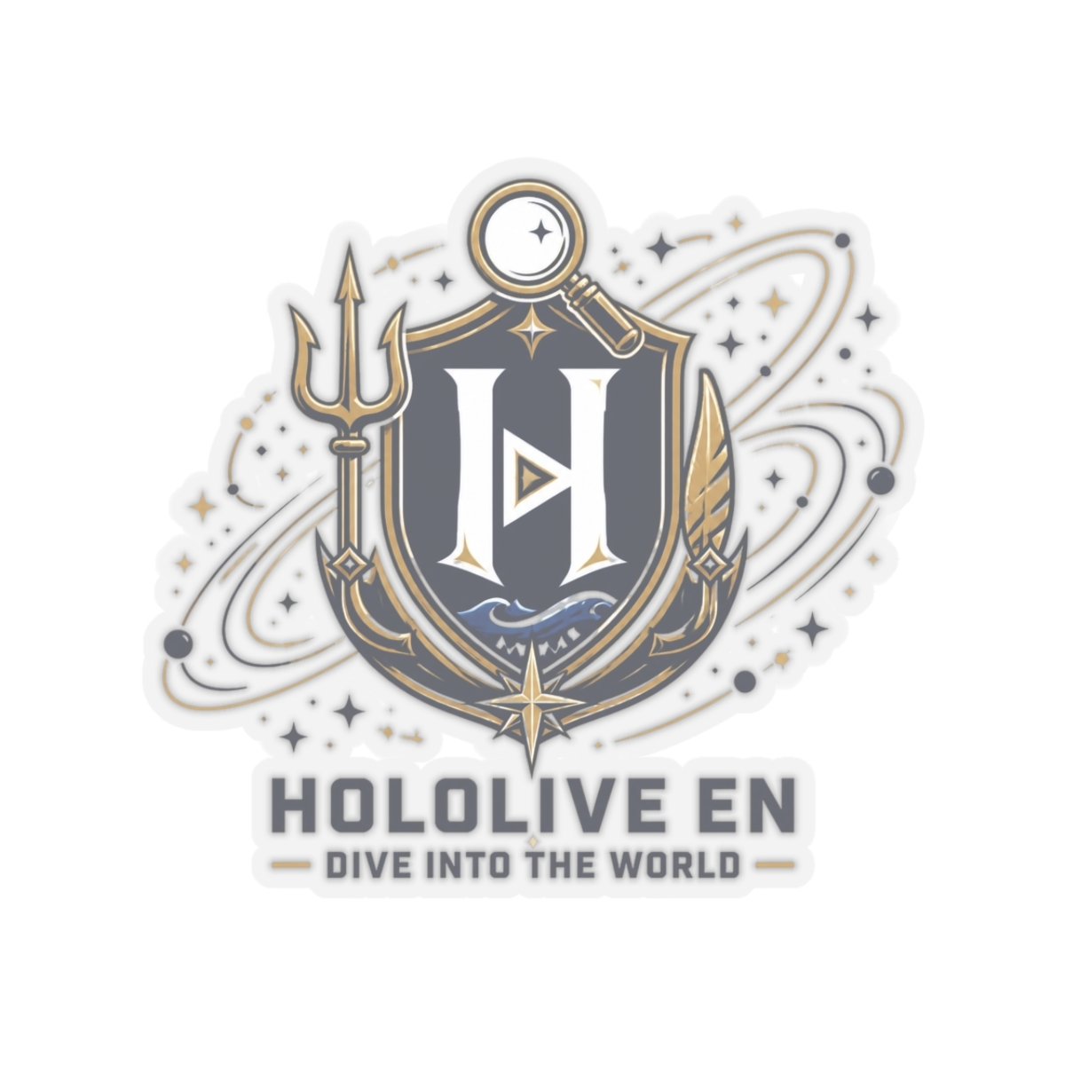 Hololive EN "Hololive EN - Dive into the World" Sticker