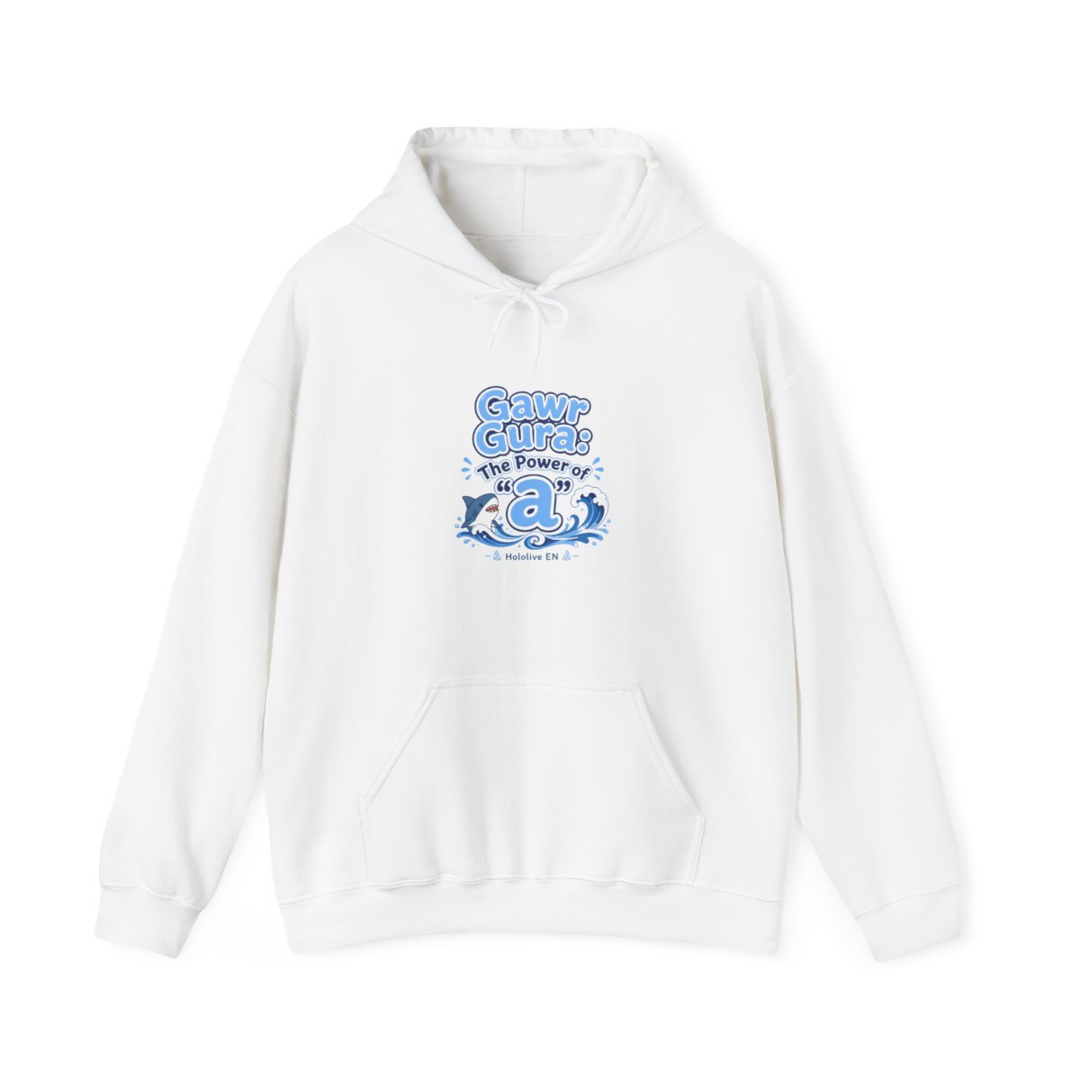 Hololive EN "Gawr Gura: The Power of " Hoodie - Official Hoodies merchandise