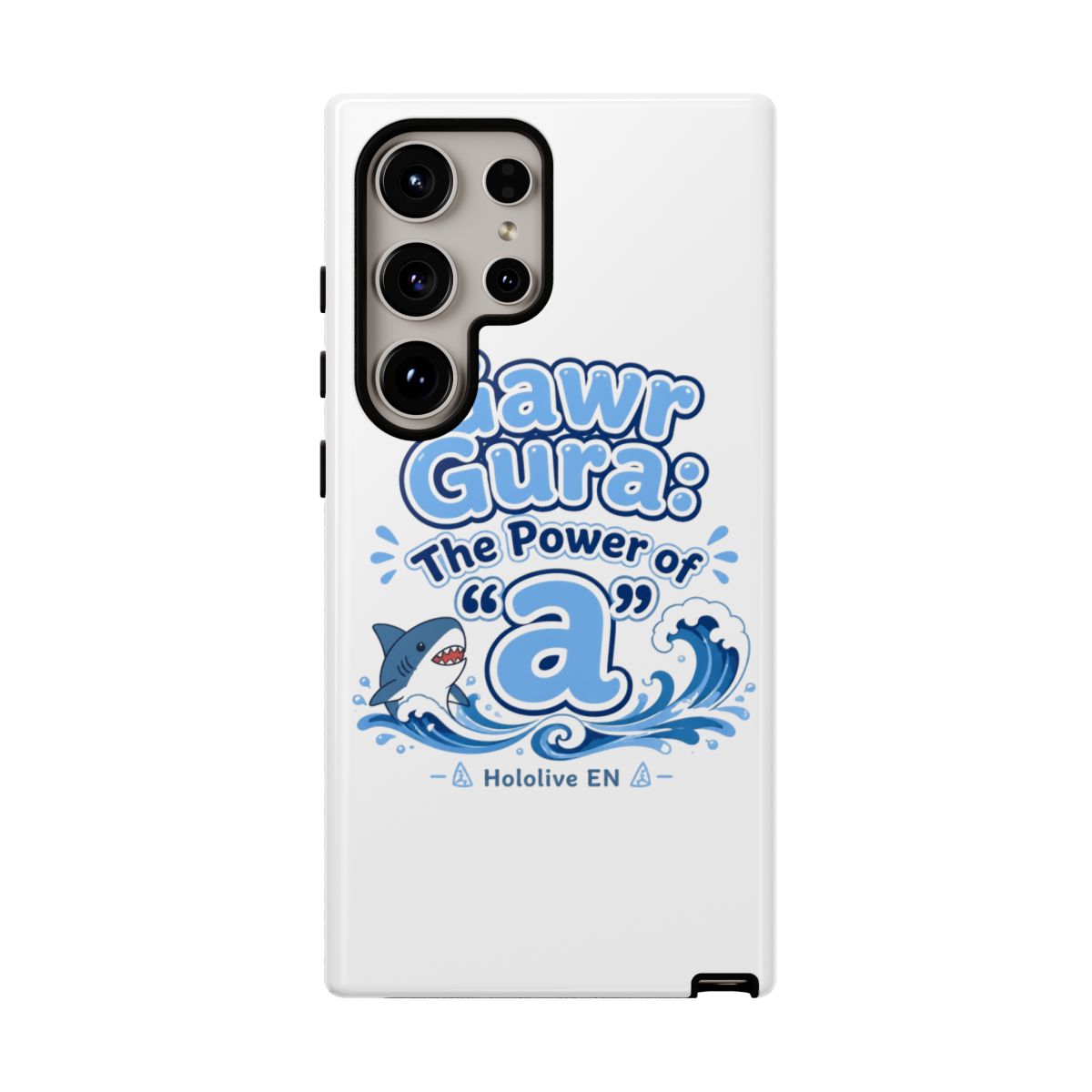 Hololive EN "Gawr Gura: The Power of " Phone Case - Official Phone Cases merchandise