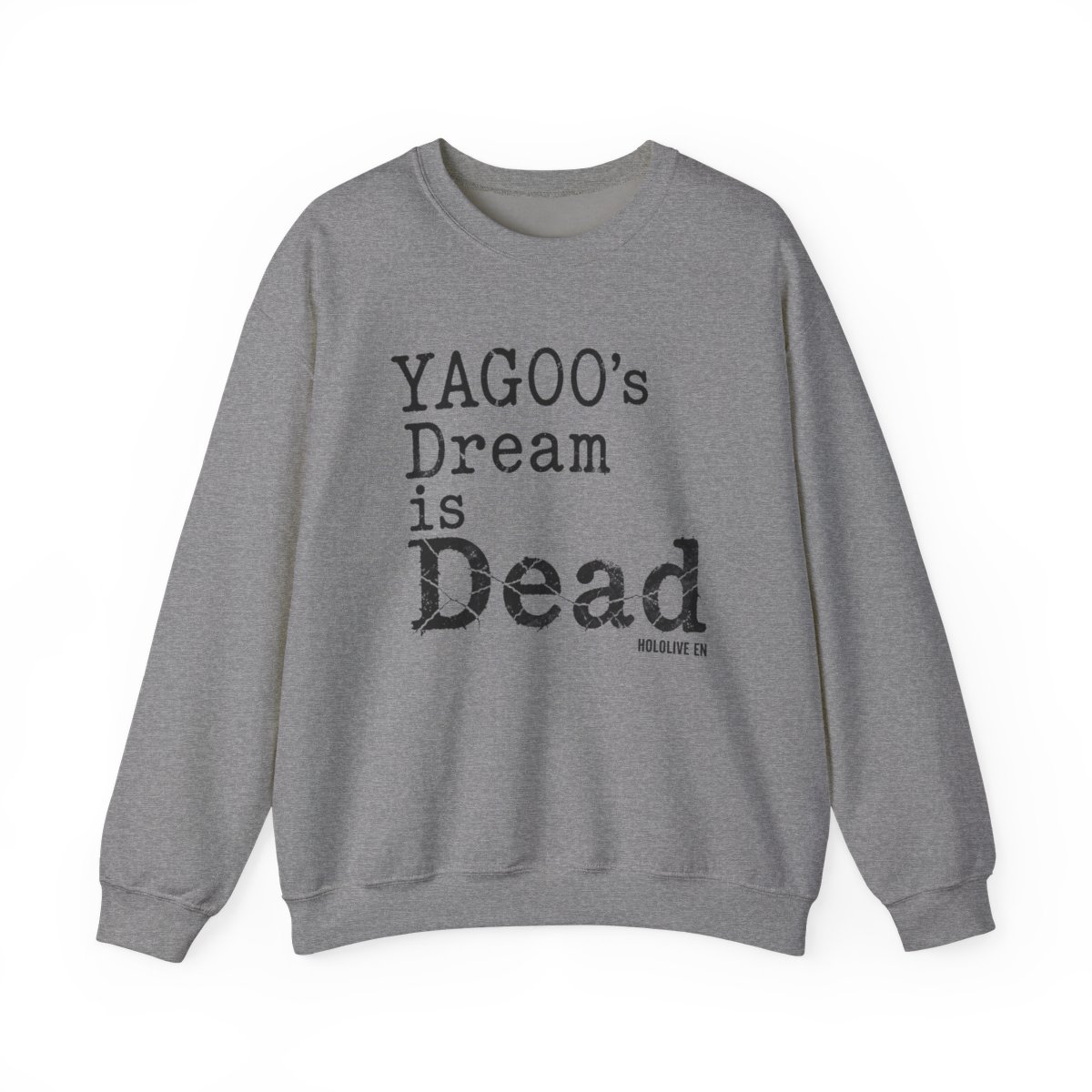Hololive EN "YAGOO" Crewneck - alternate angle 2, merchandise