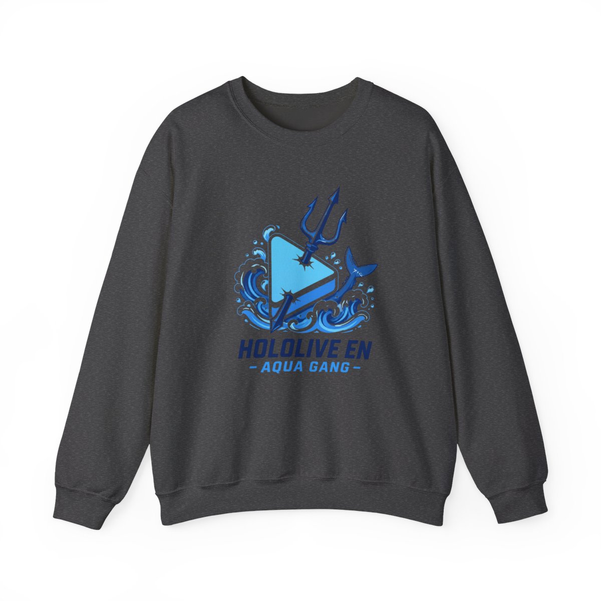 Hololive EN "Hololive EN - Aqua Gang" Crewneck - Official Sweatshirts merchandise