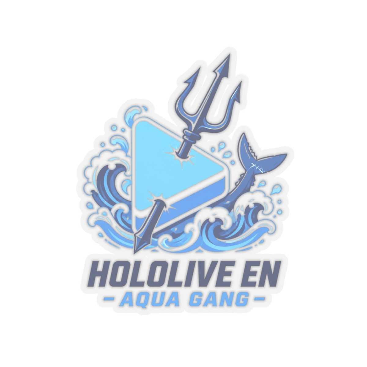 Hololive EN "Hololive EN - Aqua Gang" Sticker