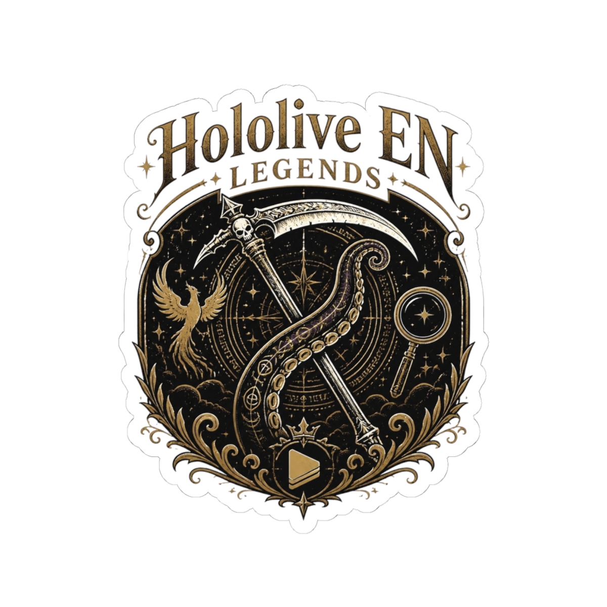 Hololive EN "Hololive EN Legends" Sticker - Official Stickers merchandise