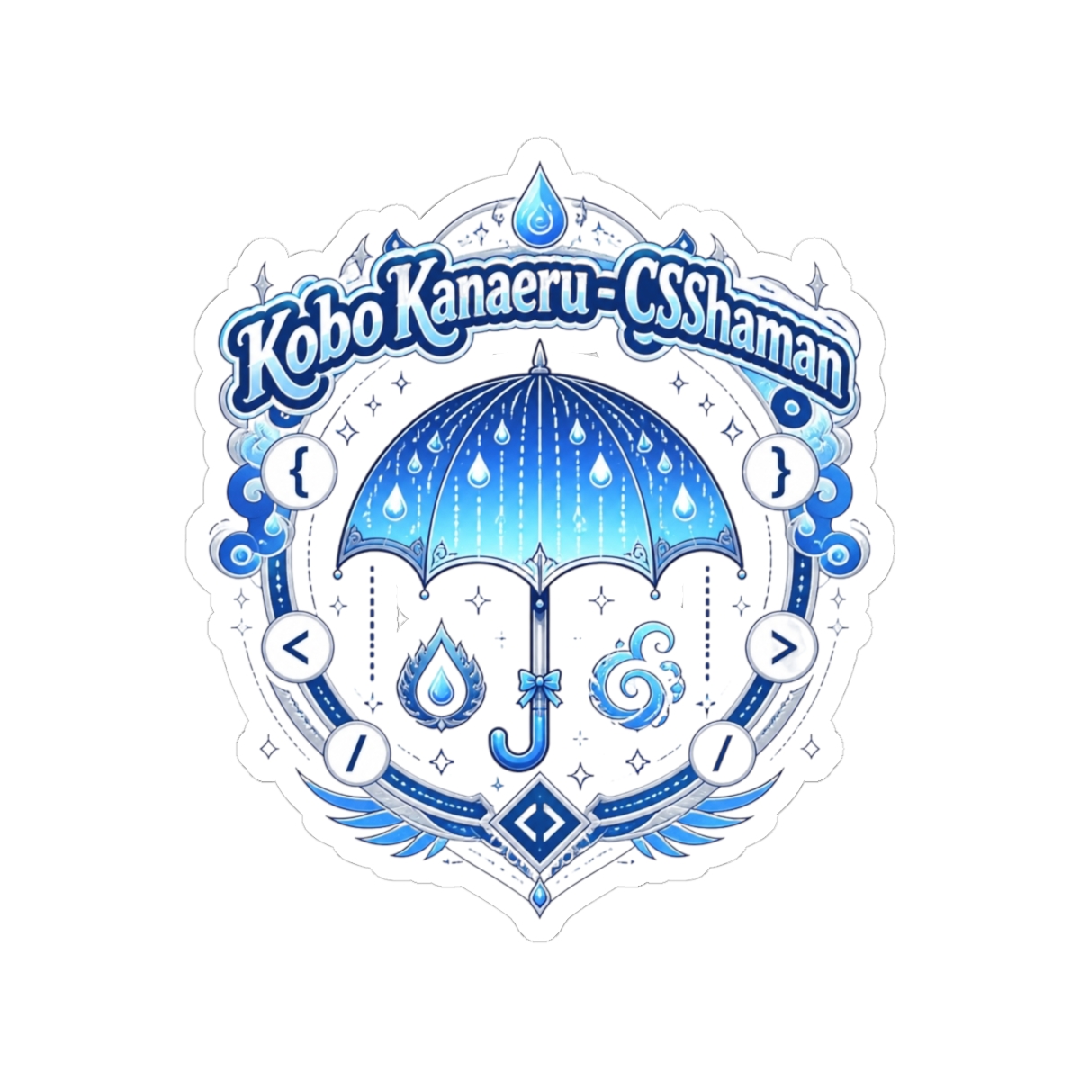 Kobo Kanaeru "Kobo Kanaeru - CSShaman" Sticker - alternate angle 2, merchandise