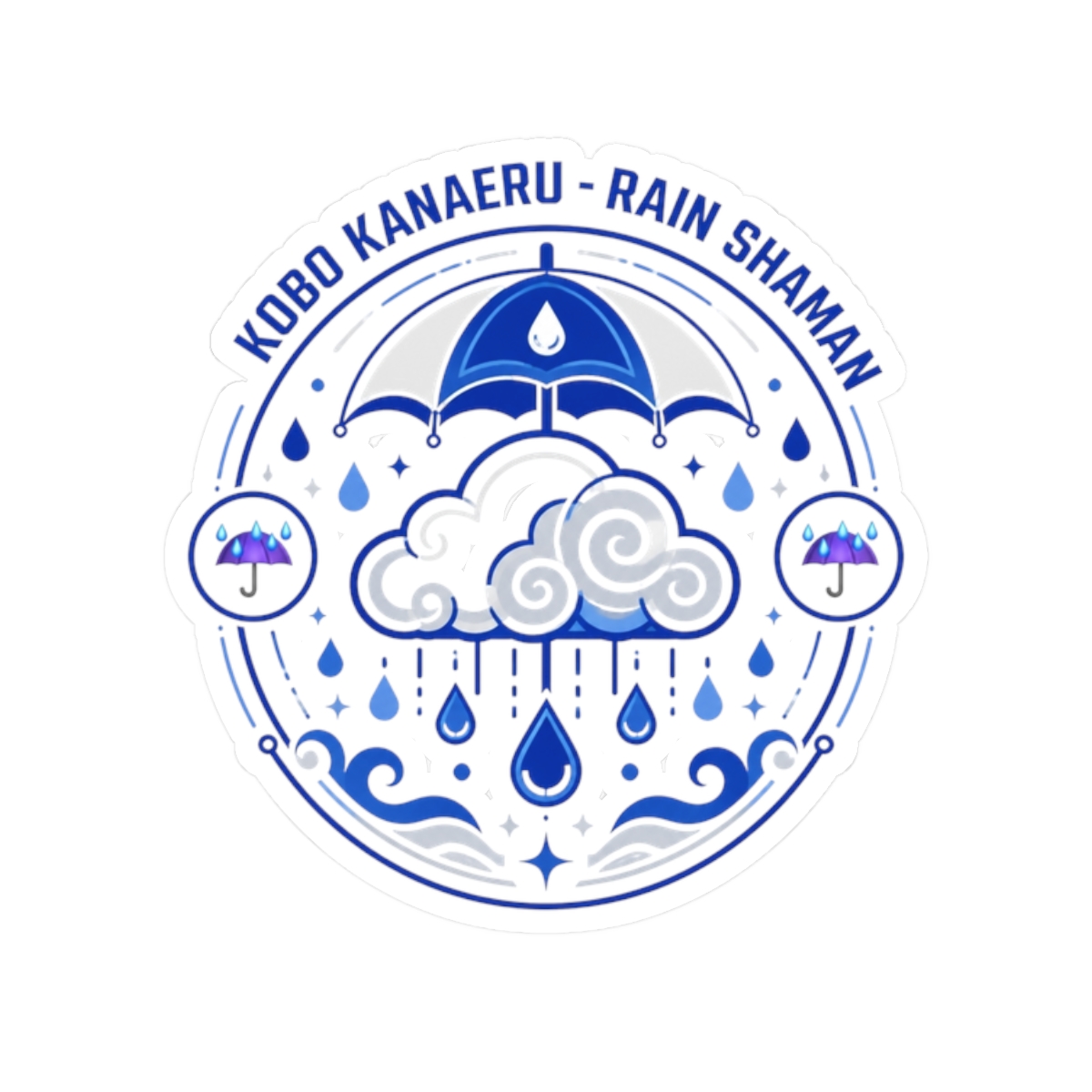 Kobo Kanaeru "Kobo Kanaeru - Rain Shaman" Sticker - Official Stickers merchandise