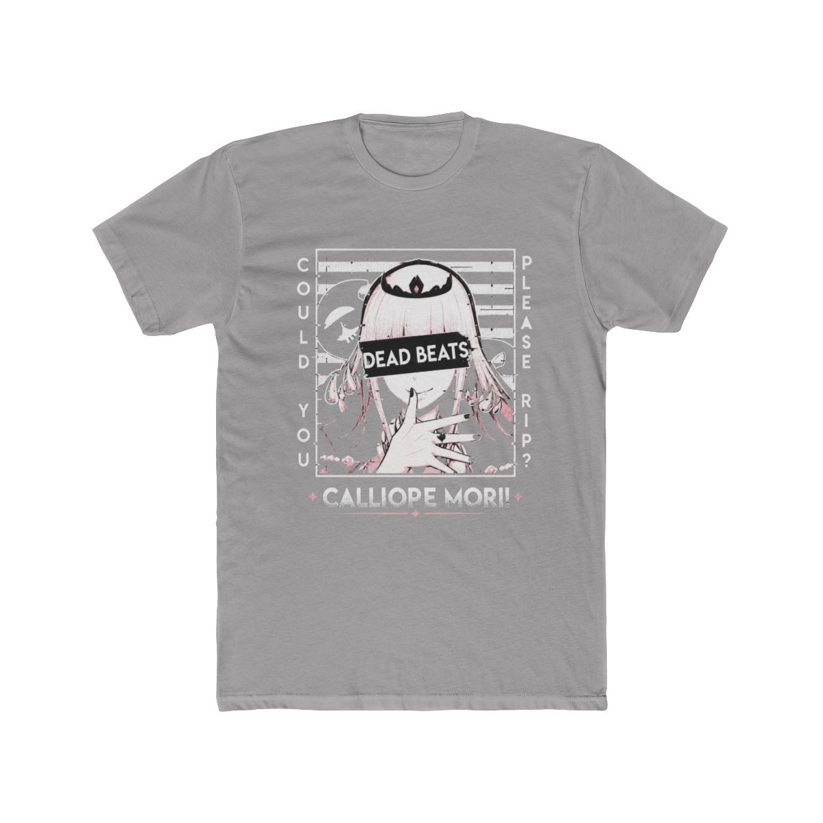 Calliope Mori Glitched T Shirt | Hololive EN - Official T-Shirts merchandise