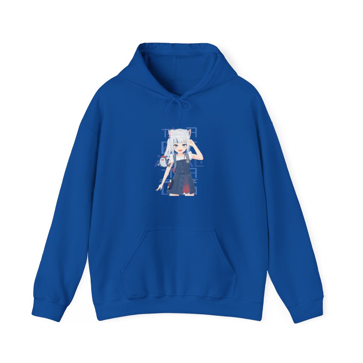 Hololive EN - Gawr Gura Hoodie - alternate angle 5, merchandise