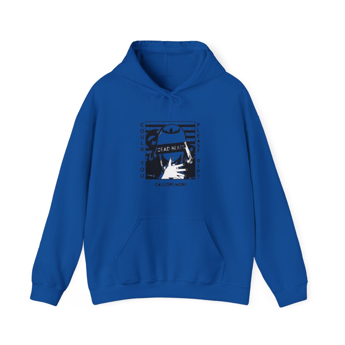 Calliope Mori Glitched Hoodie | Hololive EN - Official Hoodies merchandise