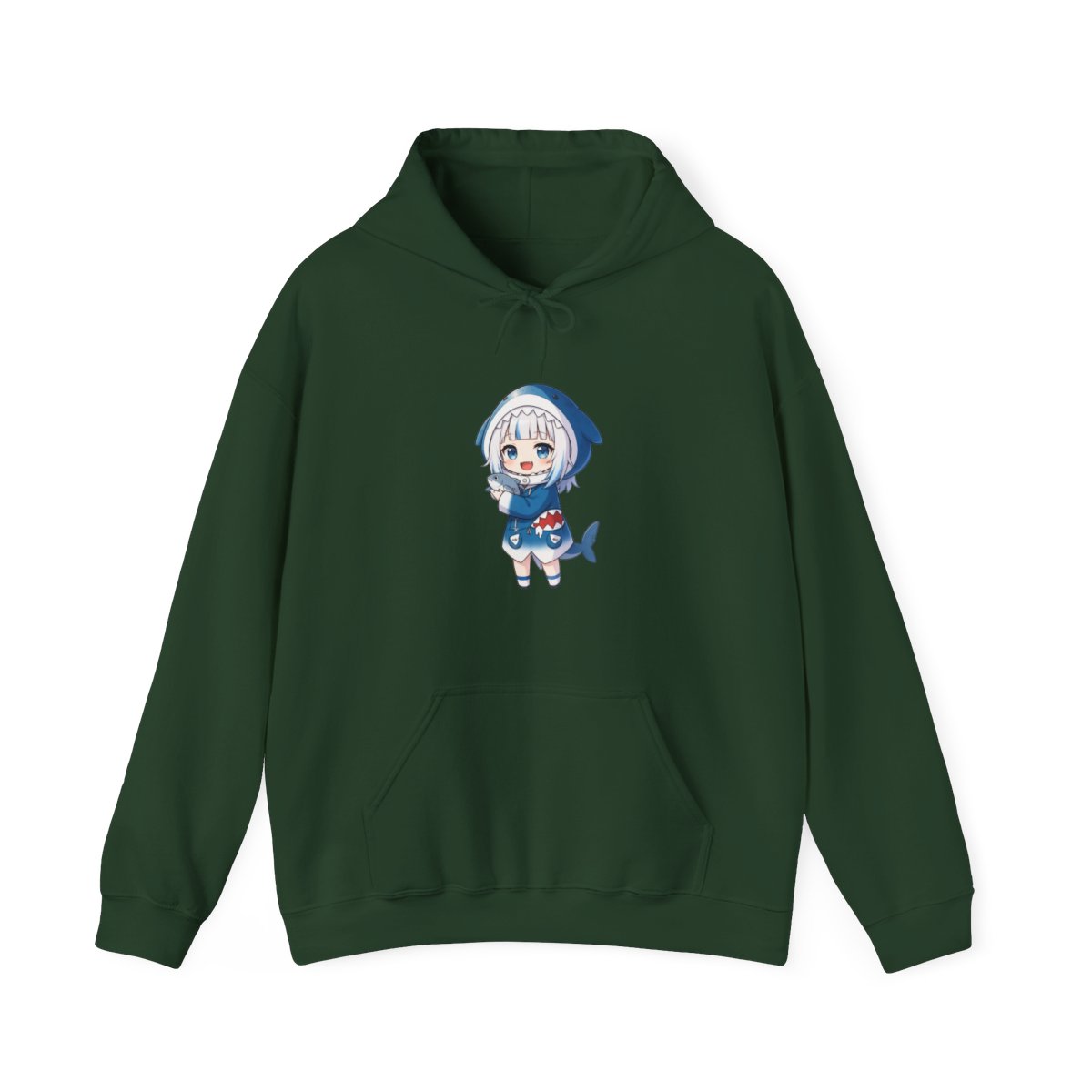 Chibi Gawr Gura - Hololive Hoodie | Hololive EN - alternate angle 5, merchandise