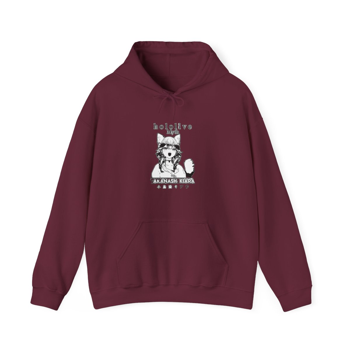 Takanashi Kiara Hololive English HoloMyth Hoodie - alternate angle 5, merchandise