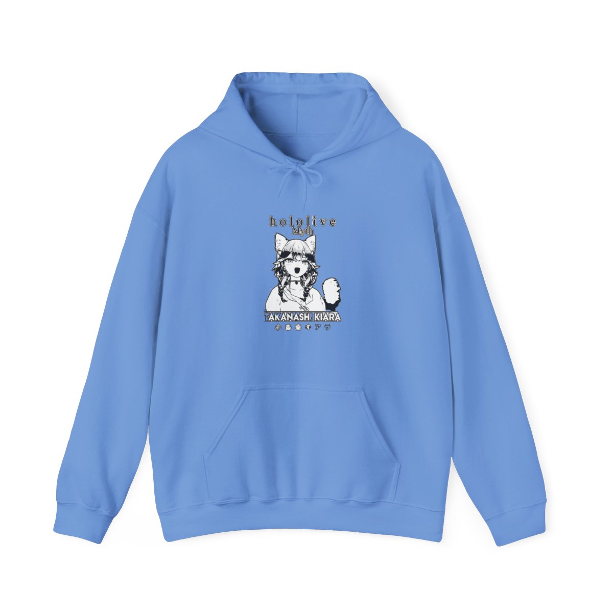 Takanashi Kiara Hololive English HoloMyth Hoodie - alternate angle 3, merchandise