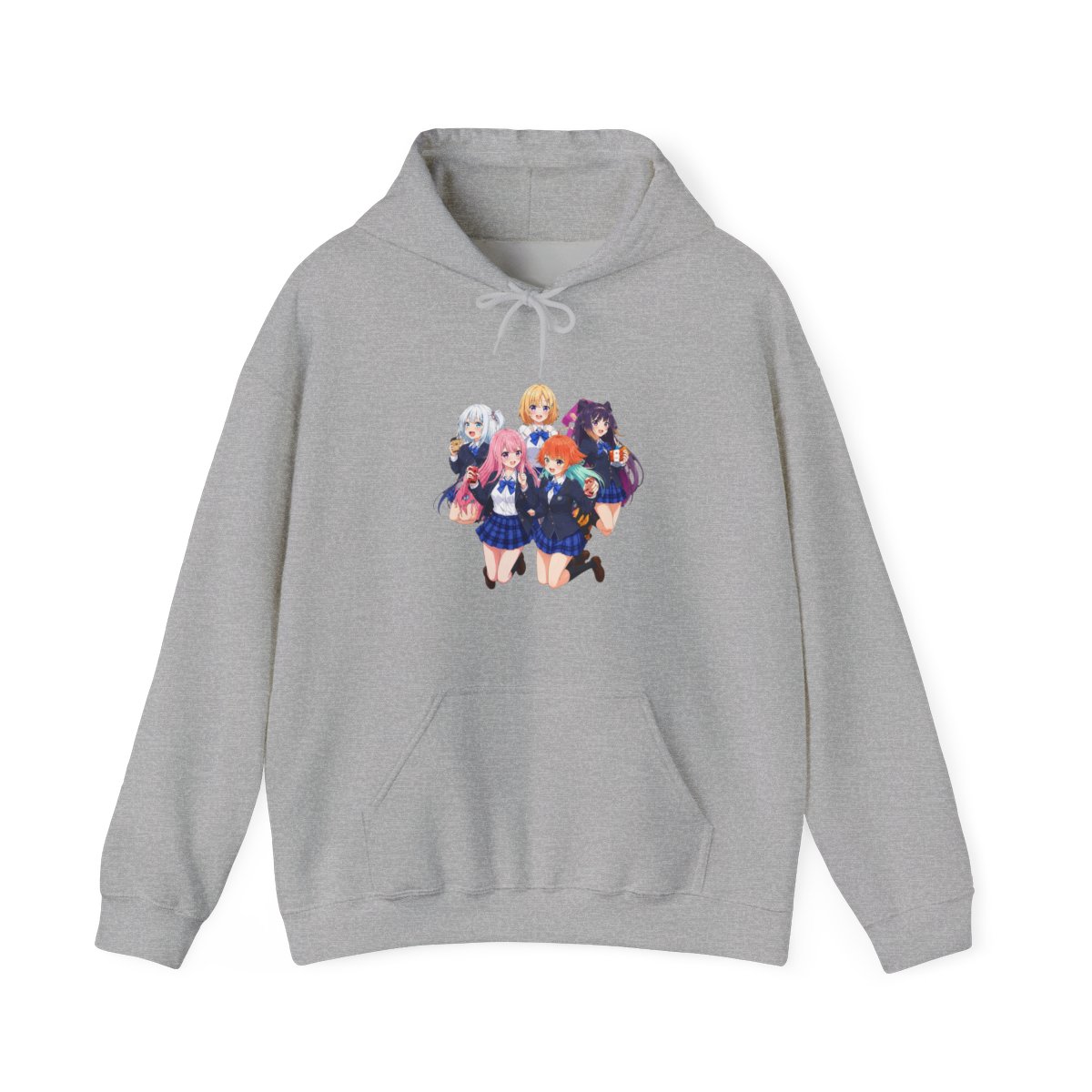 Hololive EN - All Holomyth (Gawr Gura, Watson Amelia, Takanashi Kiara, Ninomae Ina'nis and Mori Calliope) Hoodie - Official Hoodies merchandise