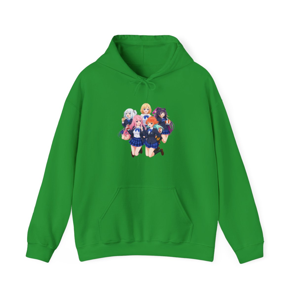 Hololive EN - All Holomyth (Gawr Gura, Watson Amelia, Takanashi Kiara, Ninomae Ina'nis and Mori Calliope) Hoodie - alternate angle 4, merchandise