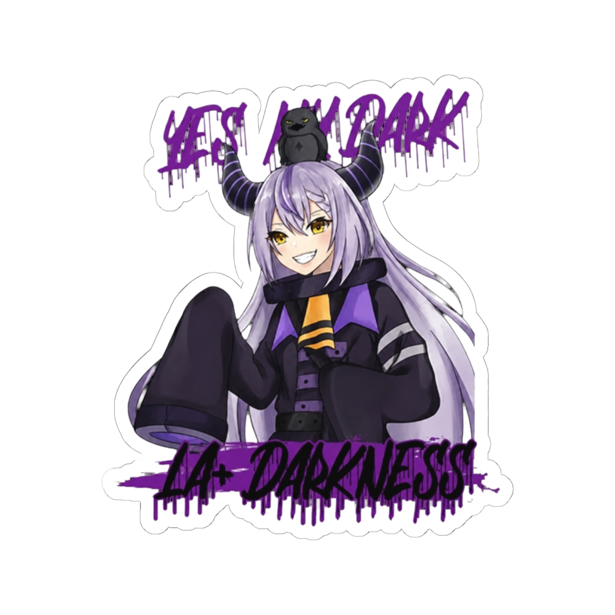 Hololive - La+ Darkness Sticker | Hololive EN - Official Stickers merchandise