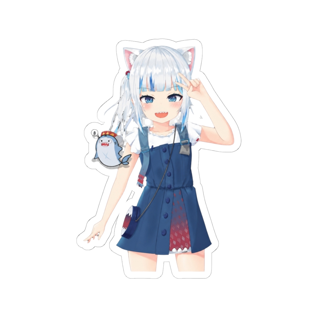 Hololive EN - Gawr Gura Sticker - Official Stickers merchandise