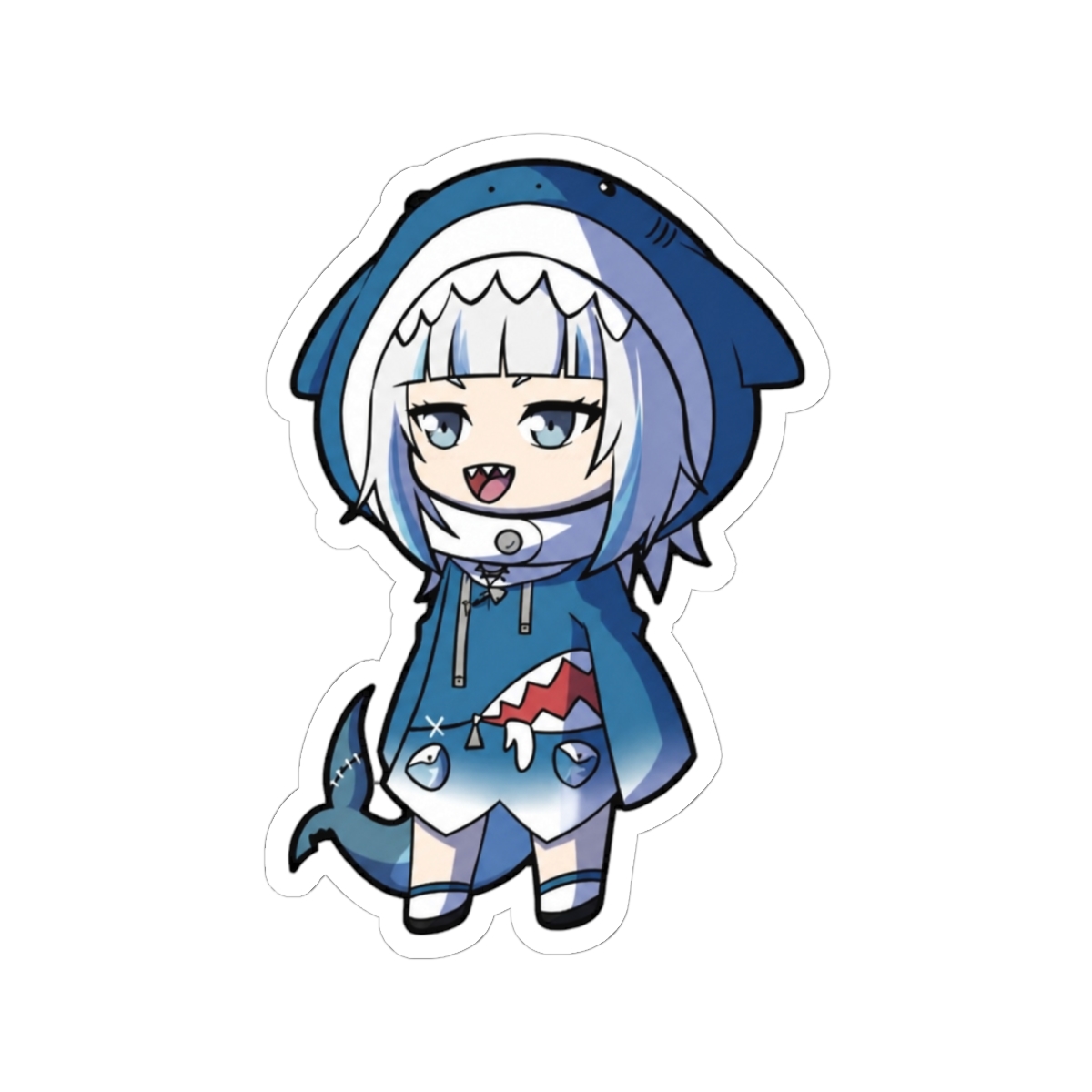 Chibi Gawr Gura - Hololive Sticker | Hololive EN - Official Stickers merchandise