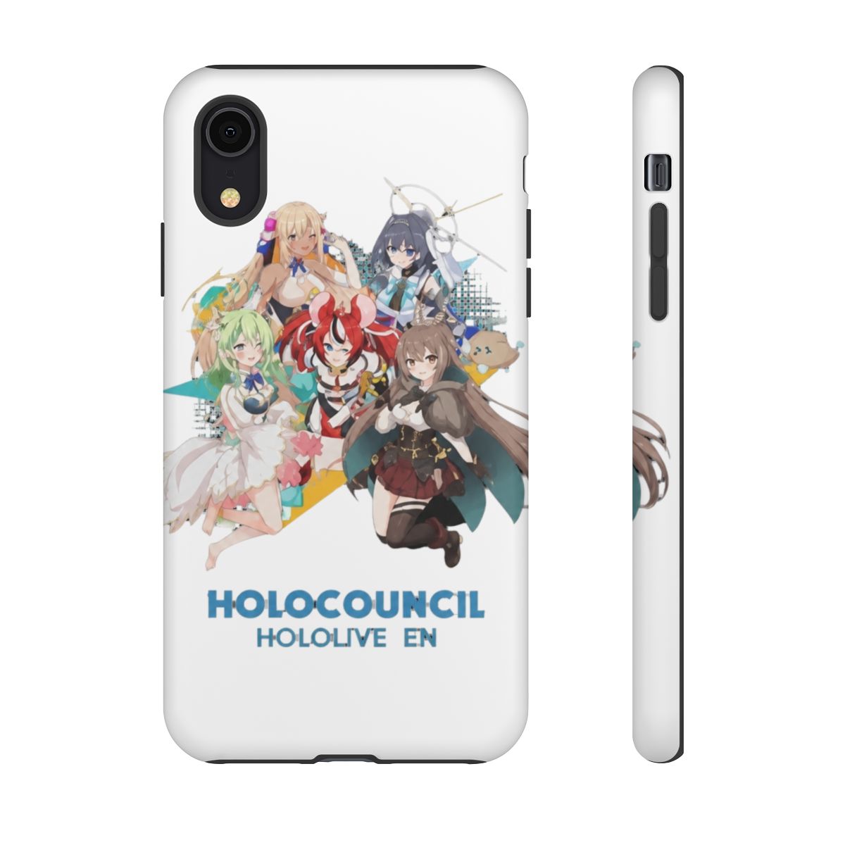 Hololive EN - All Hololive Council (Hakos Baelz, Nanashi Mumei, Tsukumo Sana, Ceres Fauna, Ouro Kronii) Phone Case
