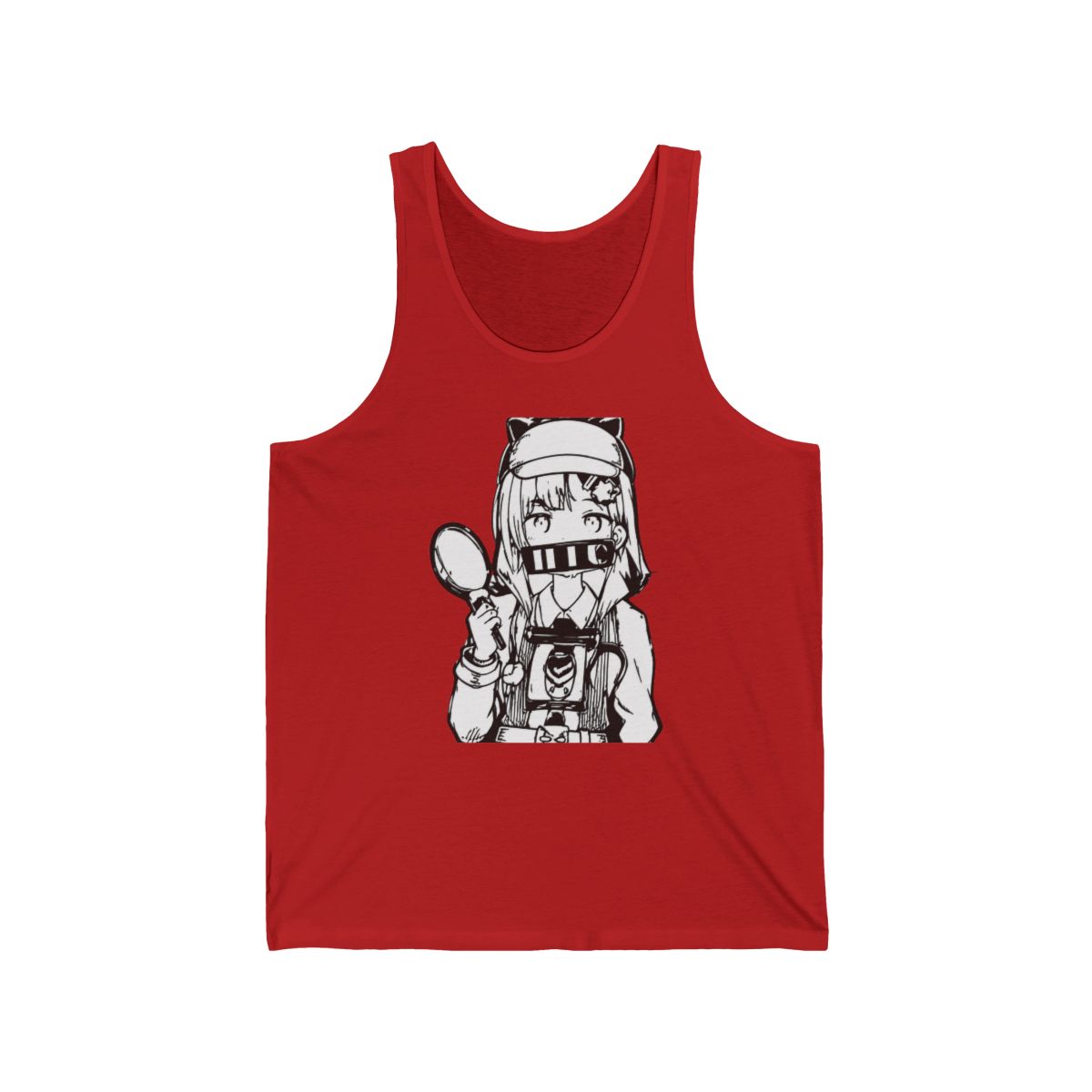 Amelia Watson Hololive English Glitched Tank Top - Official Tank Tops merchandise