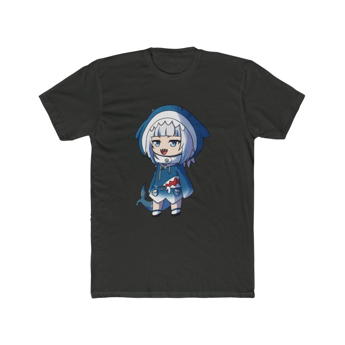 Chibi Gawr Gura - Hololive T Shirt | Hololive EN - alternate angle 5, merchandise