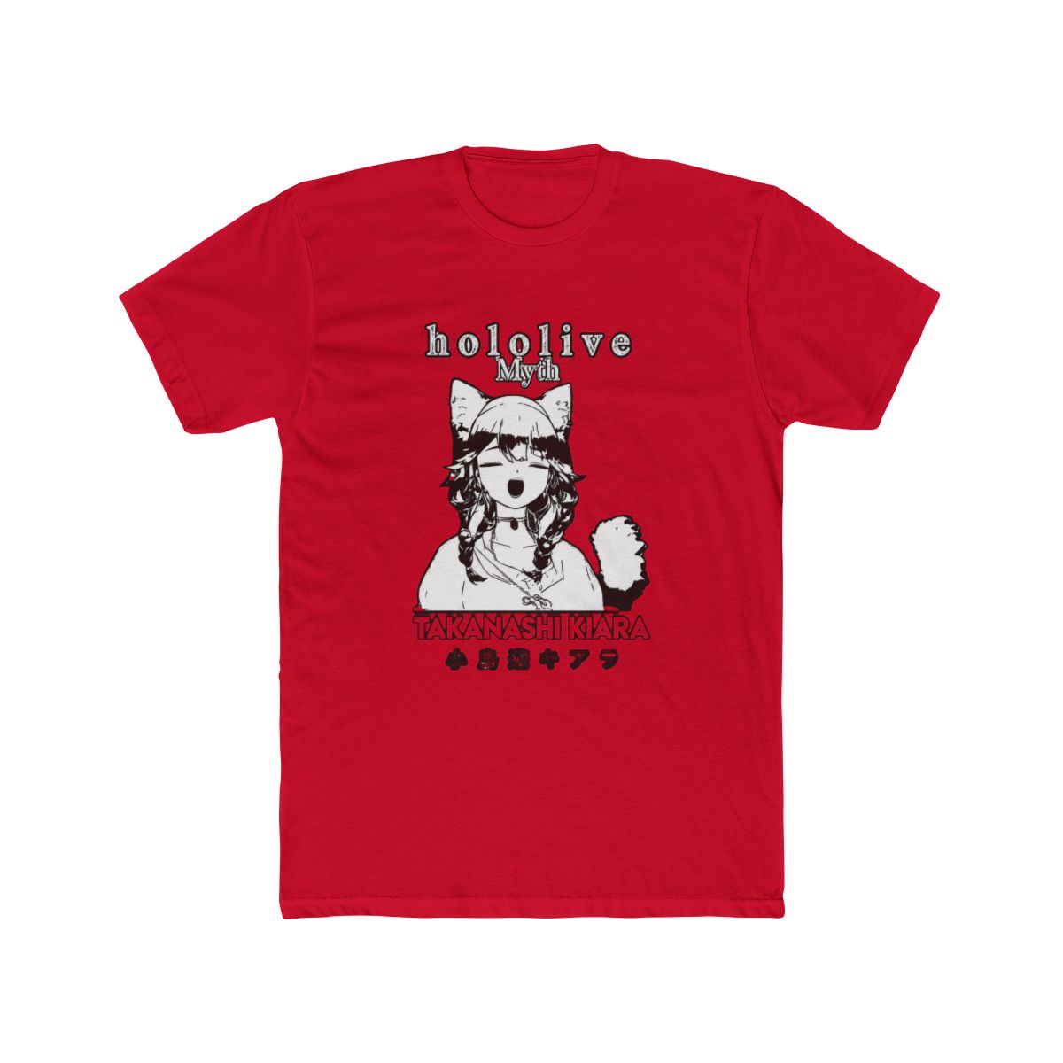 Takanashi Kiara Hololive English HoloMyth T Shirt - alternate angle 3, merchandise