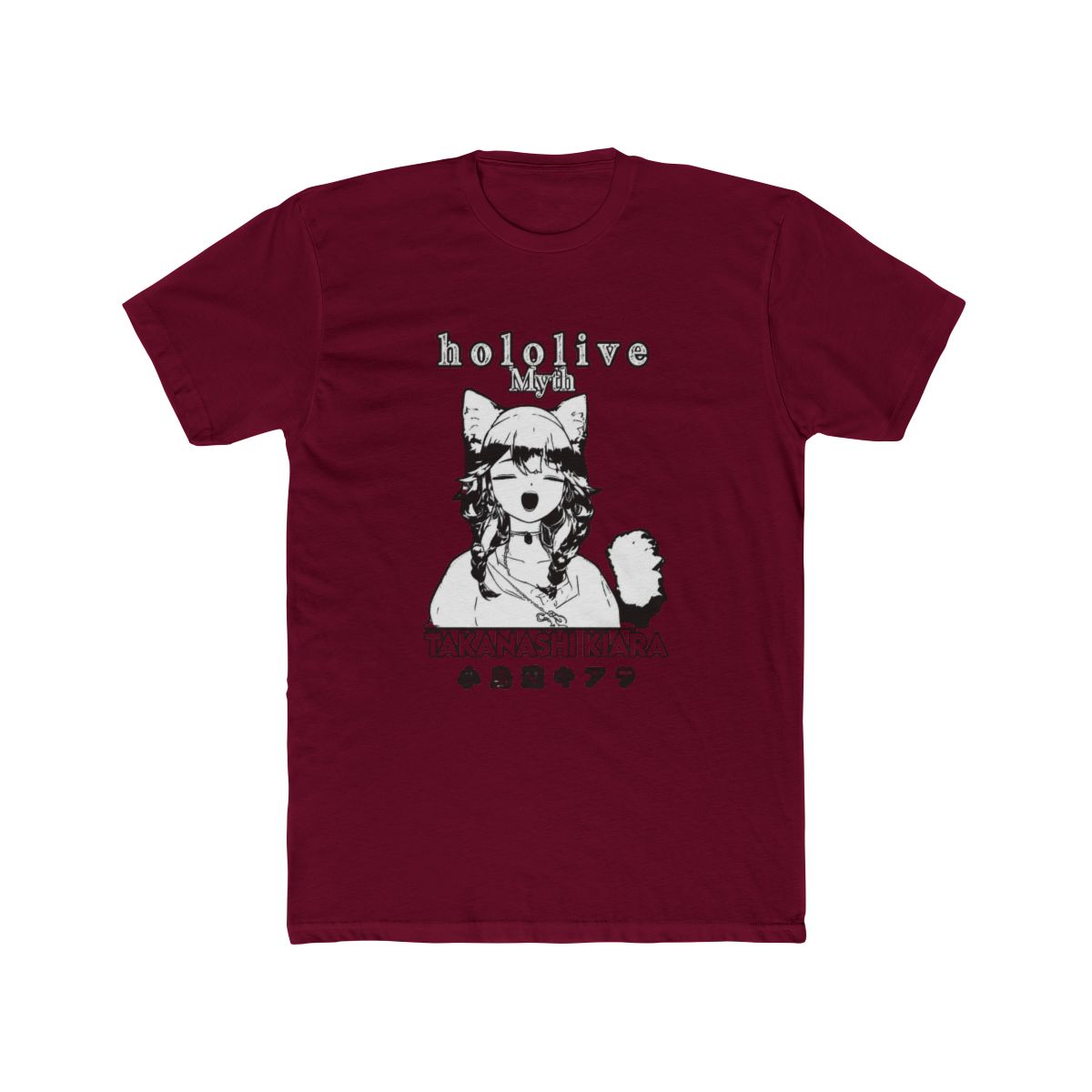 Takanashi Kiara Hololive English HoloMyth T Shirt - alternate angle 2, merchandise