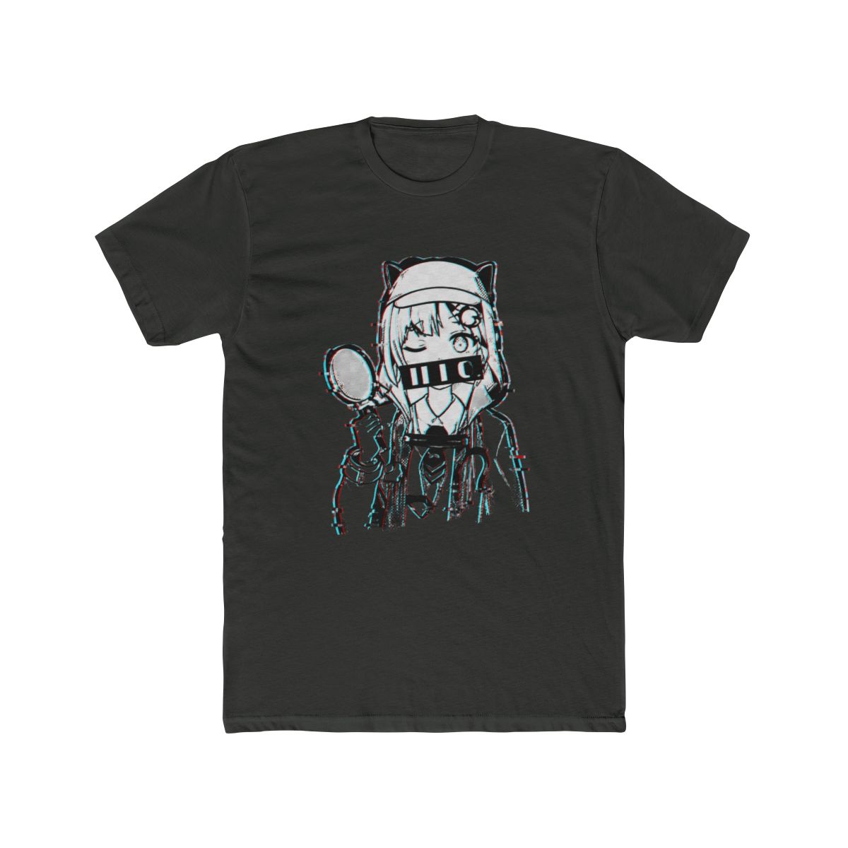 Amelia Watson Hololive English Glitched T Shirt - alternate angle 5, merchandise