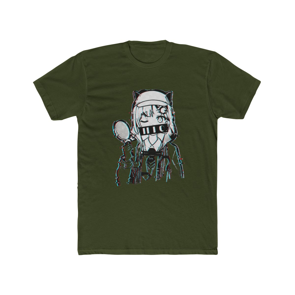 Amelia Watson Hololive English Glitched T Shirt - alternate angle 4, merchandise