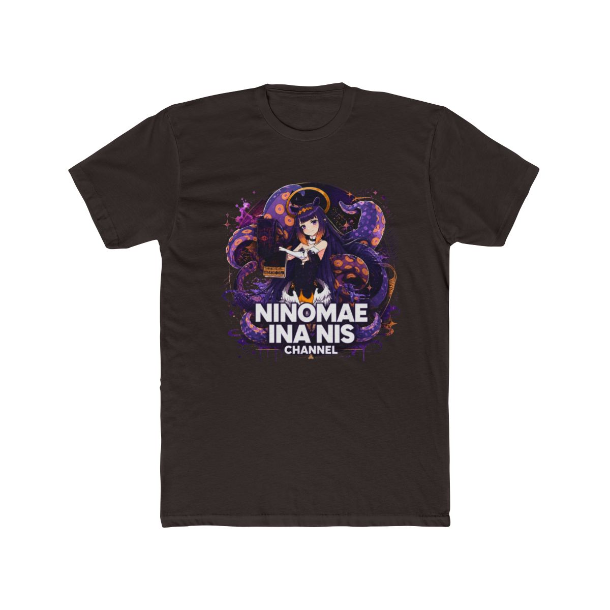 Hololive EN - Ninomae Ina'nis Channel T Shirt - alternate angle 4, merchandise