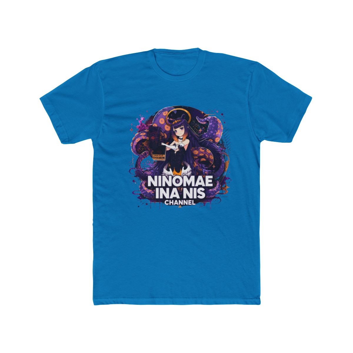 Hololive EN - Ninomae Ina'nis Channel Long Sleeve T Shirt - Official T-Shirts merchandise