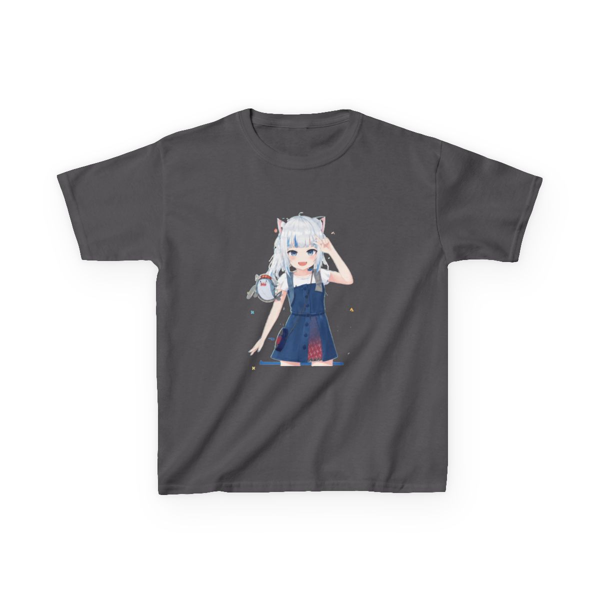 Hololive EN - Gawr Gura Kids T-Shirt - Official T-Shirts merchandise