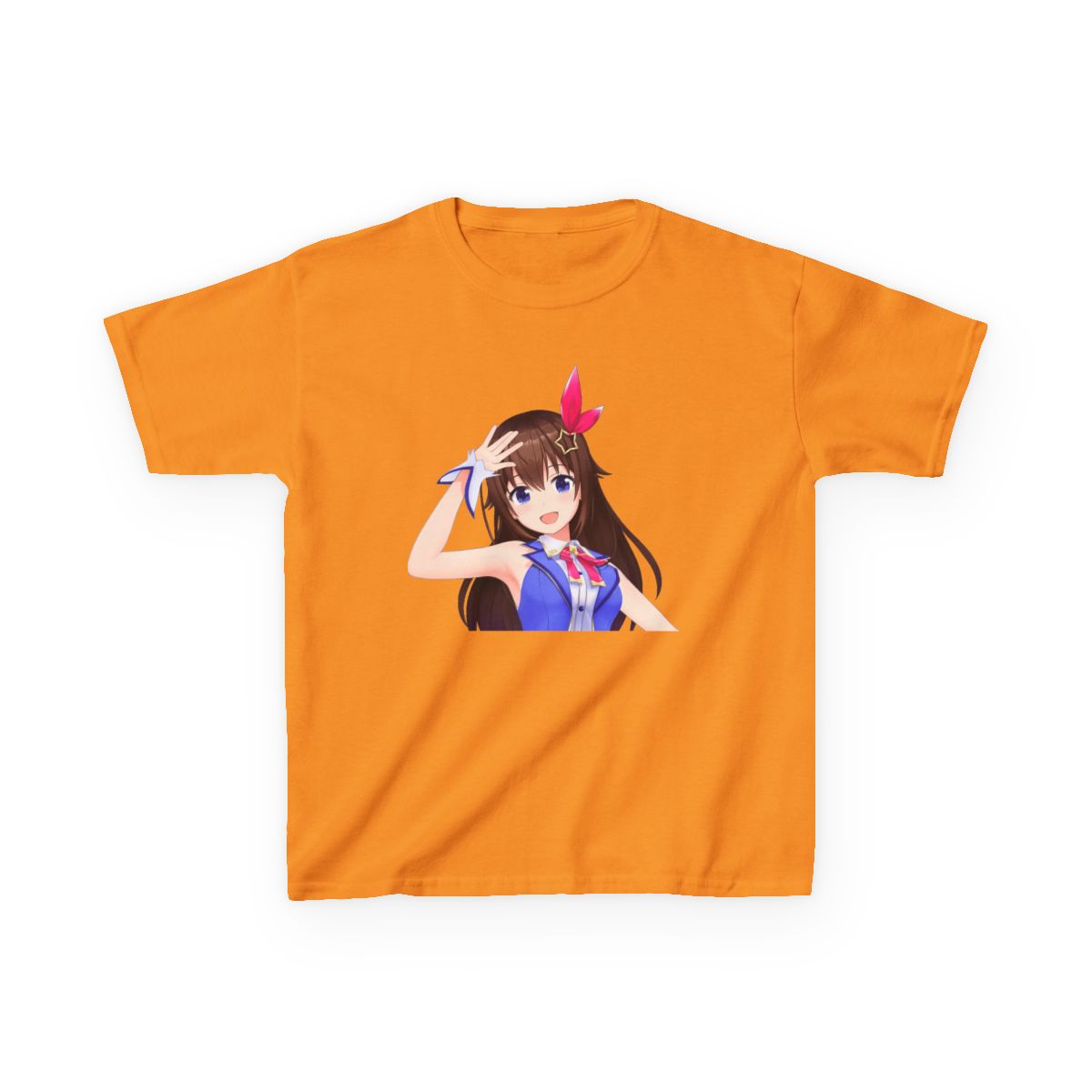 The Amelia Watson Ground Pound Kids T-Shirt | Hololive EN - alternate angle 4, merchandise