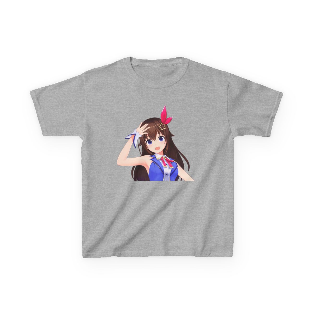 The Amelia Watson Ground Pound Kids T-Shirt | Hololive EN - alternate angle 3, merchandise