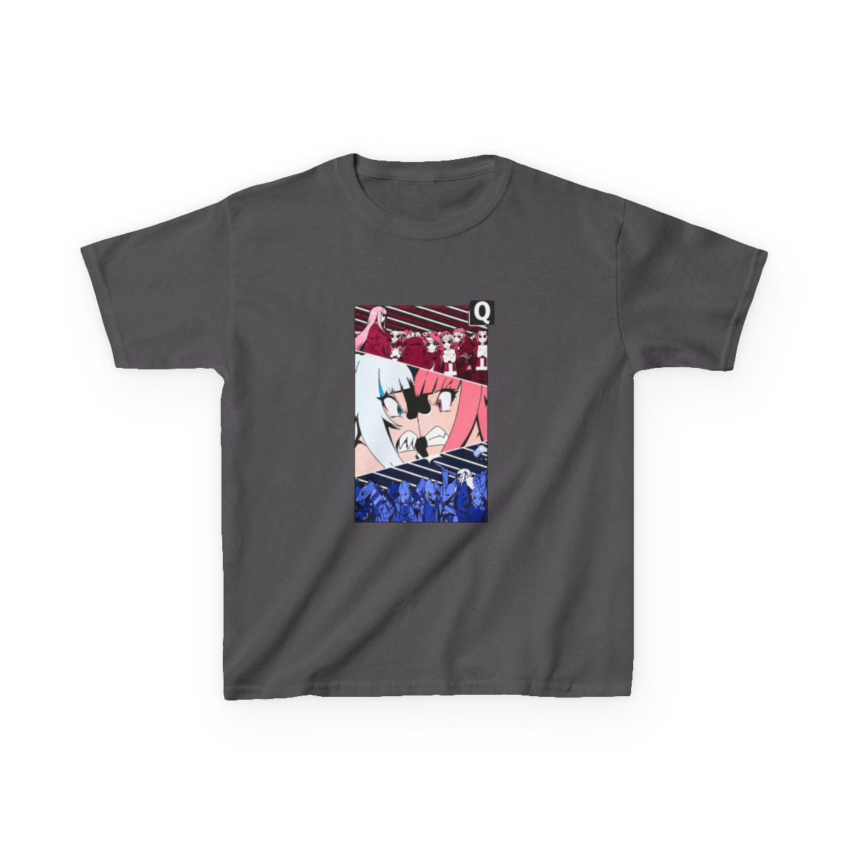 Q | Gawr Gura & Calliope Mori Hololive En Kids T-Shirt