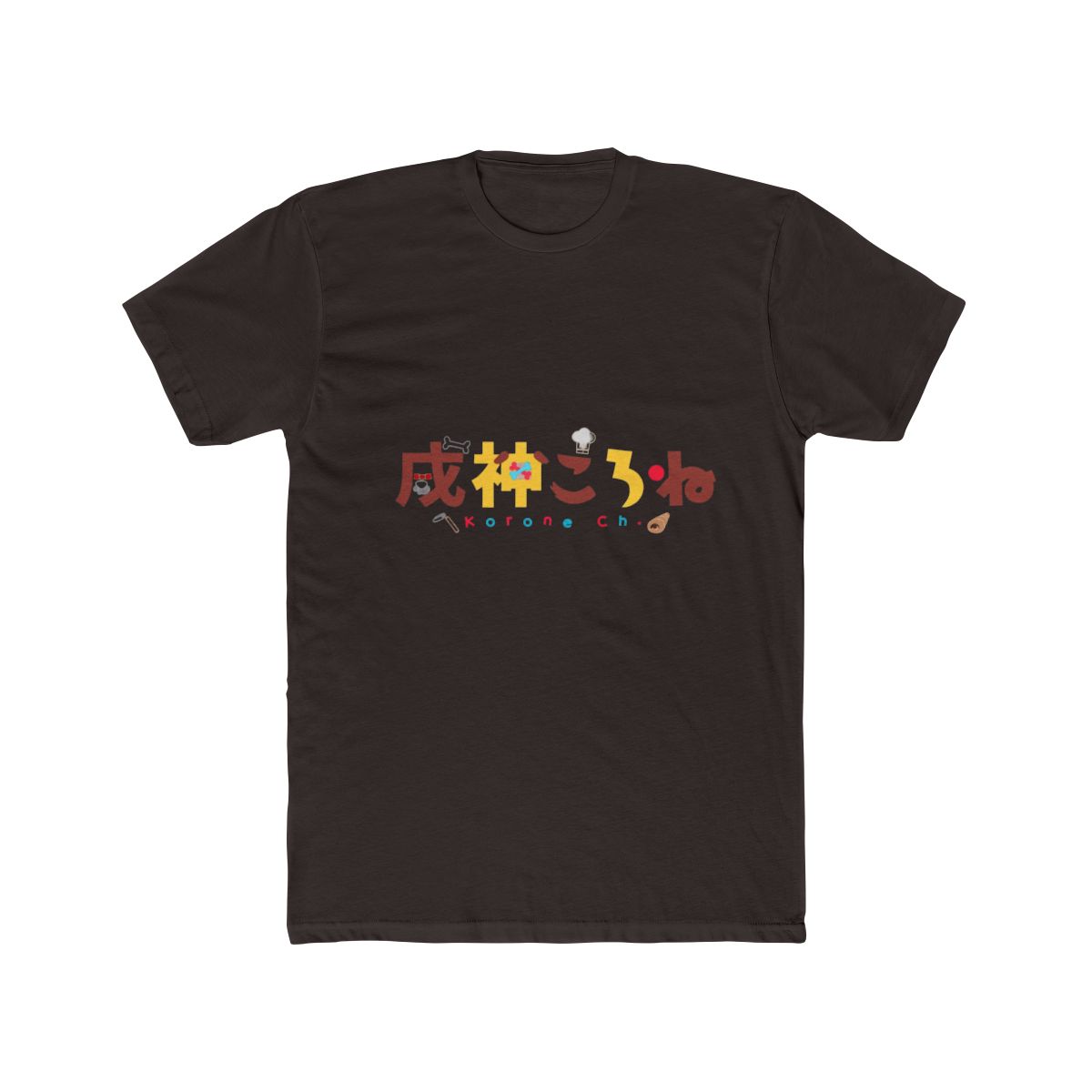 Hololive - Inugami Korone Channel Logo T Shirt | Hololive EN - alternate angle 2, merchandise
