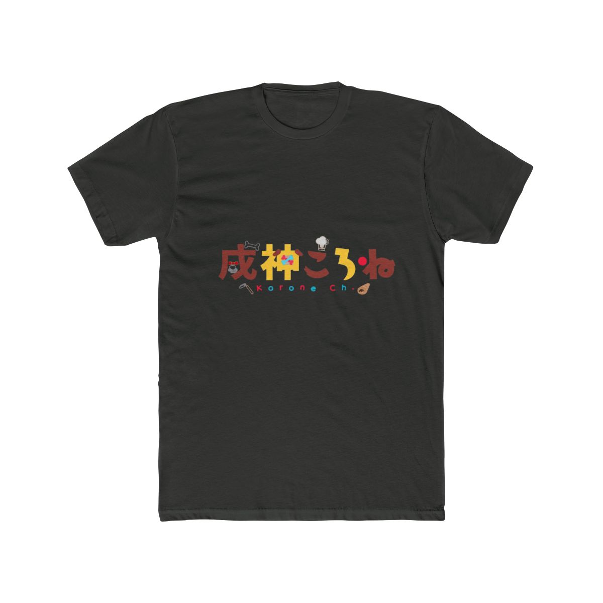 Hololive - Inugami Korone Channel Logo T Shirt | Hololive EN - alternate angle 5, merchandise