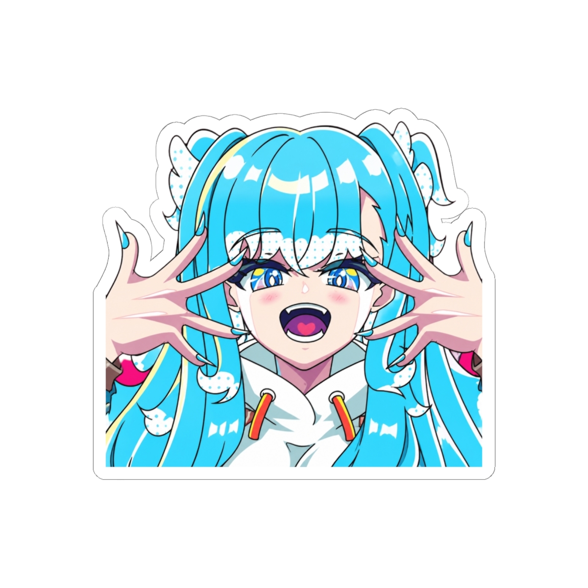 Vtuber Anime Kobo Kanaeru Hololive Sticker | Kobo / Hololive ID - Kobo / Hololive ID official Stickers merch