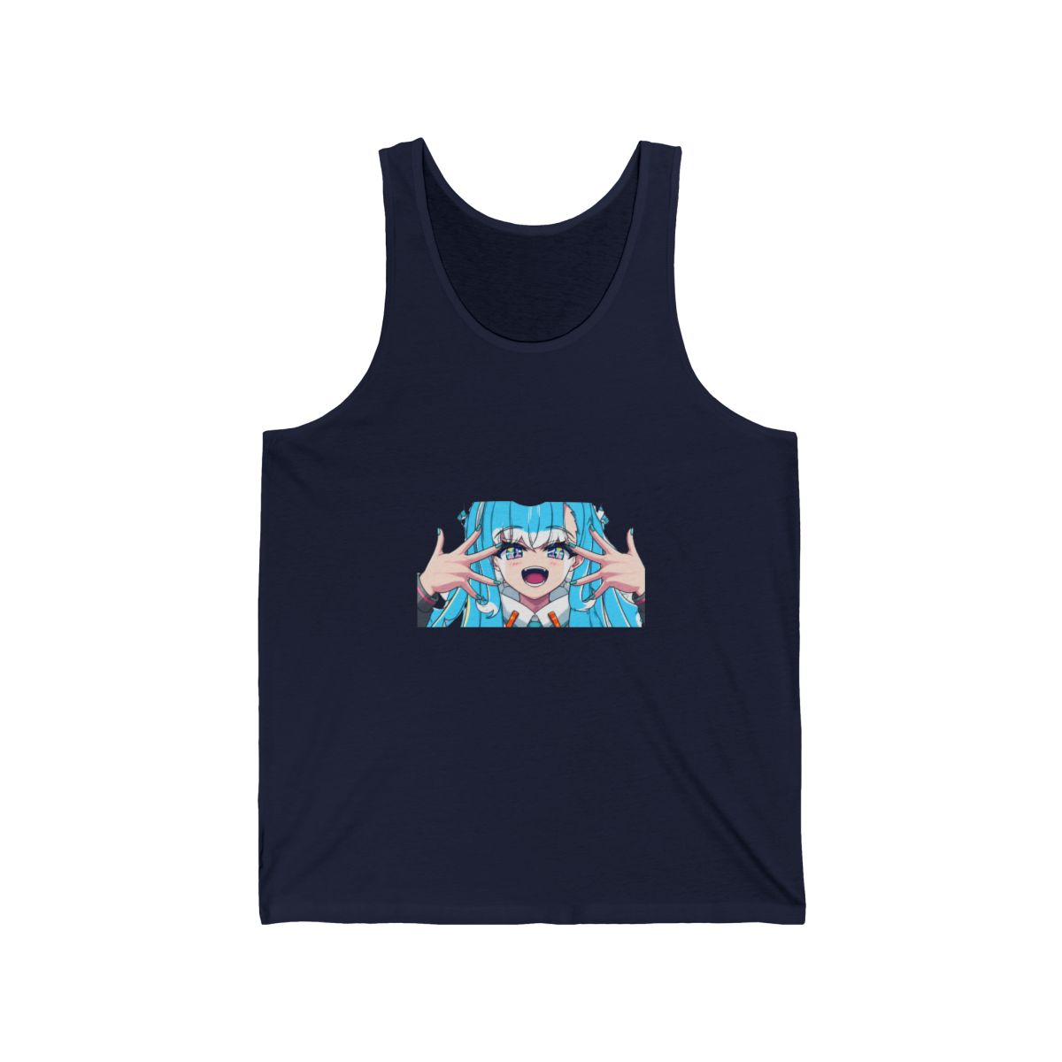 Vtuber Anime Kobo Kanaeru Hololive Tank Top | Kobo / Hololive ID - alternate angle 2, merchandise